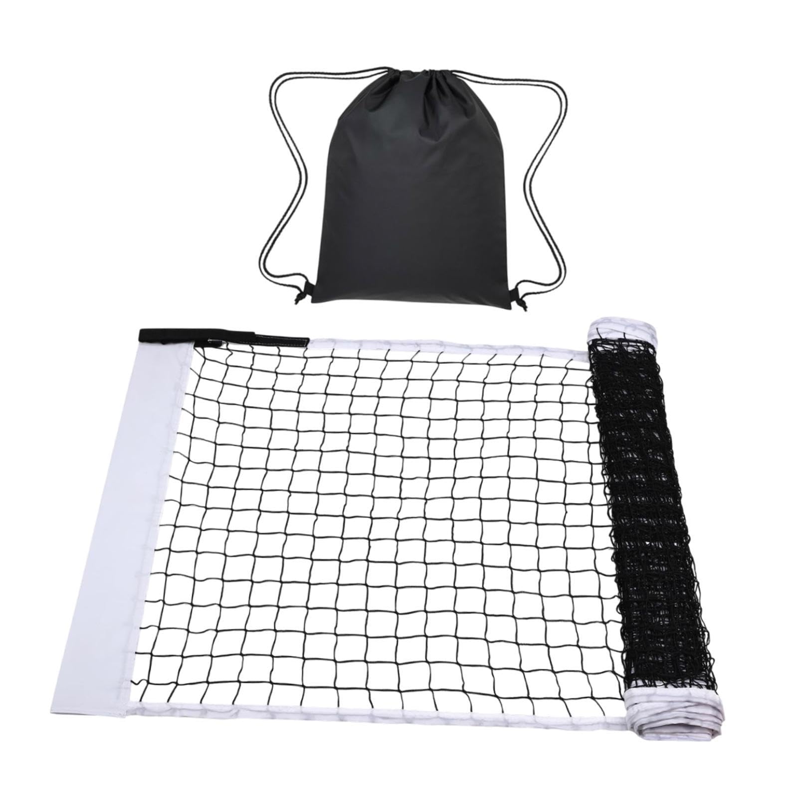 Vaveren Portable Pickleball Net Regulation Size 22x3ft for Each Weather Conditions Folding Design Lightweight Sports Net for Backyard