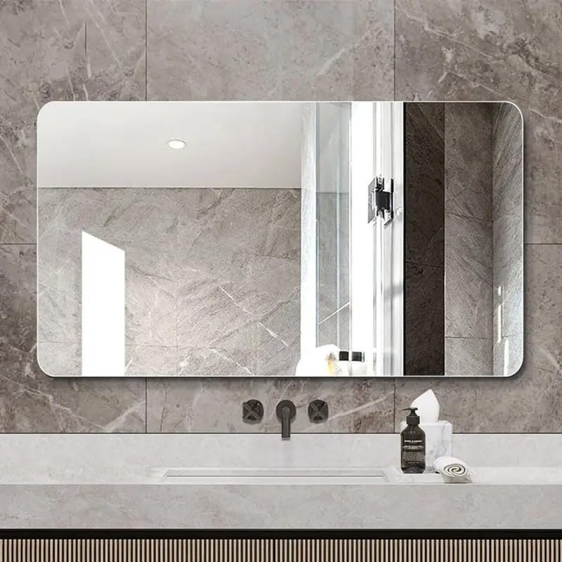 MIRROROLOGY INDUSTRY 18x24 Inch Rectangular – Sleek and Modern Wall Mirror for Bathroom, Vanity, and Living Spaces-image-16