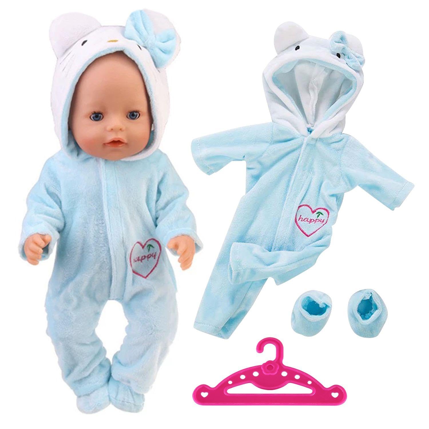 UBSIUH 1 Set Of Cute Clothes And 1 Hanger, Cute Accessories, Toys, Doll Dress-Up Supplies, Cute And Cute Clothes