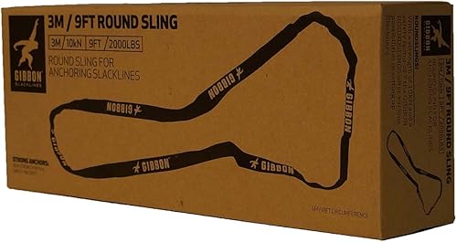 Miniatura 5 de GIBBON Slackline Round Sling - Slackline Sling Strap for Slackline Safety - Slack Line Accessory, Slackline Attachments to Support Anchoring