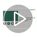 Image of Anezus Self Healing Cuttting Mat A3 Size, Polyvinyl Chloride, Green