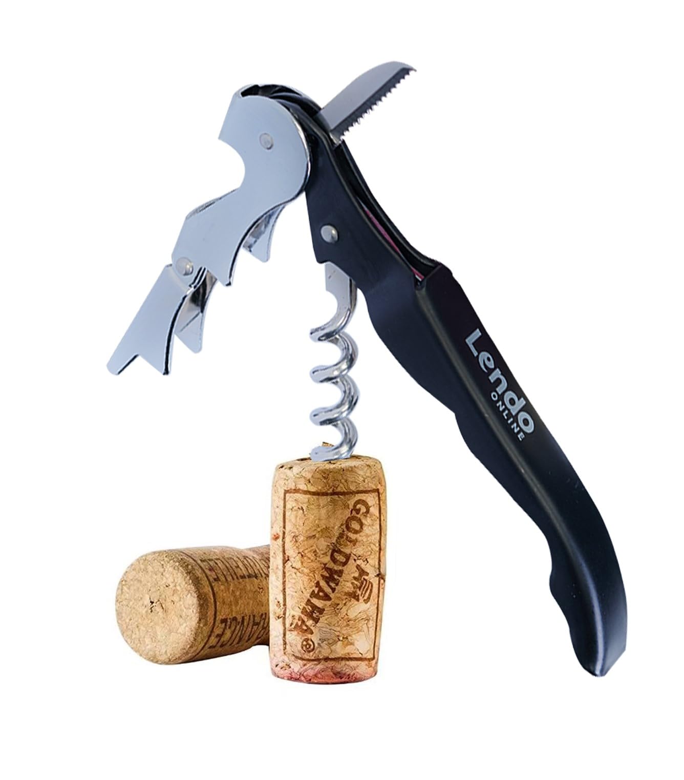 Botellero para 12 botellas 22x16x70cm (LxBxH) - Caja de vino - Portabotellas de vino - Almacenamiento de vinos con sacacorchos Recubrimiento de polvo Negro Metal Acero Botellero Estilo