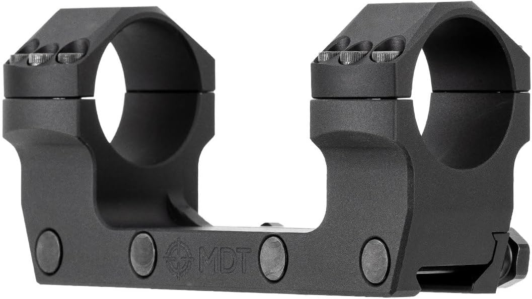 MDT One-Piece Mount Scope Rings - Aluminum 30mm 34mm 35mm Scope Rings, High Precision Pic-atinny Scope Mount Rings, Low/Medium/High Profile Scope Mount for Pic-atinny Rail