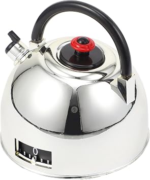 Manual Cooking Timer Kettle Shape Mechanical Countdown Timer for Kitchen Multipurpose Cooking Reminder