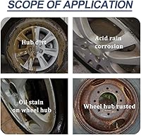 Vista 4 de Limpiador de ruedas Brake Bomber y removedor de insectos, Brake Bomber arruina ruedas, poderoso limpiador de ruedas para camiones y coches sin