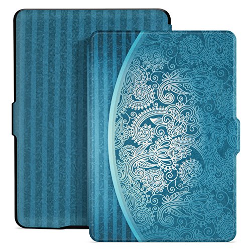 Ayotu Colorful Case for Kindle Paperwhite Auto Wake/Sleep Smart Protective Cover Case