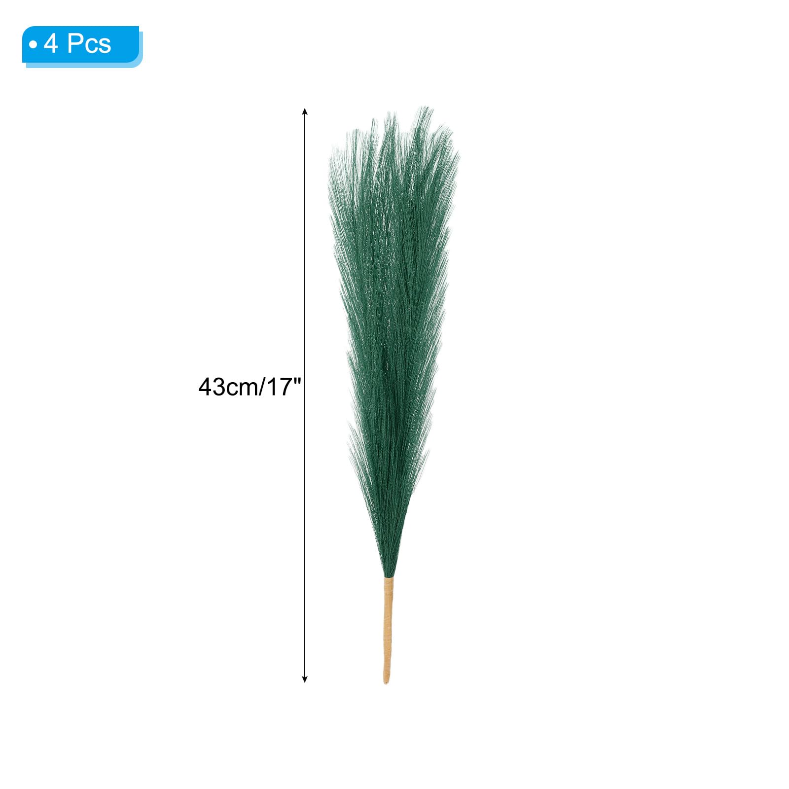 PATIKIL 17 Inch Faux Pampas Grass - Image 2