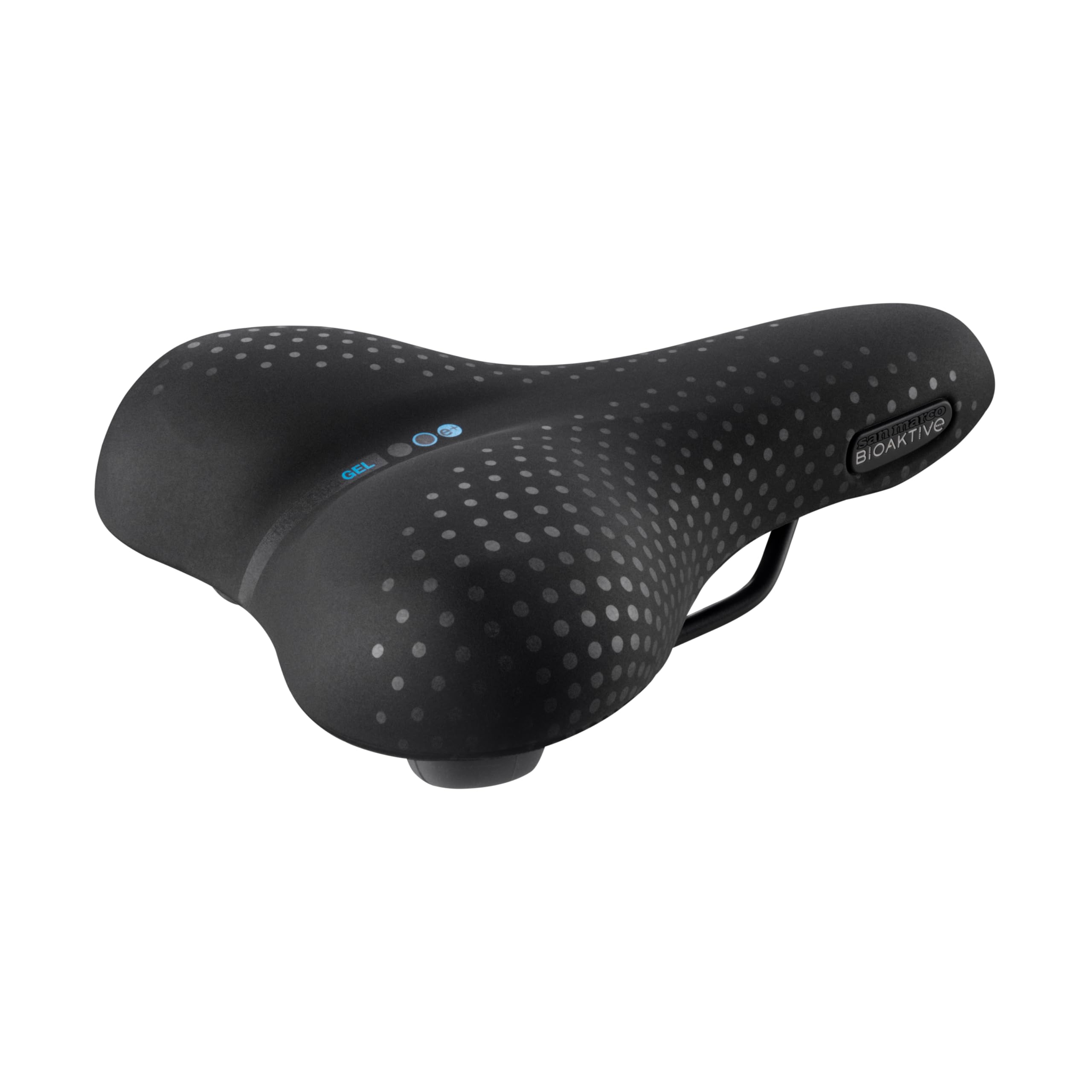 Selle San Marco  Bioaktive Trekking Gel Saddle - Black - L
