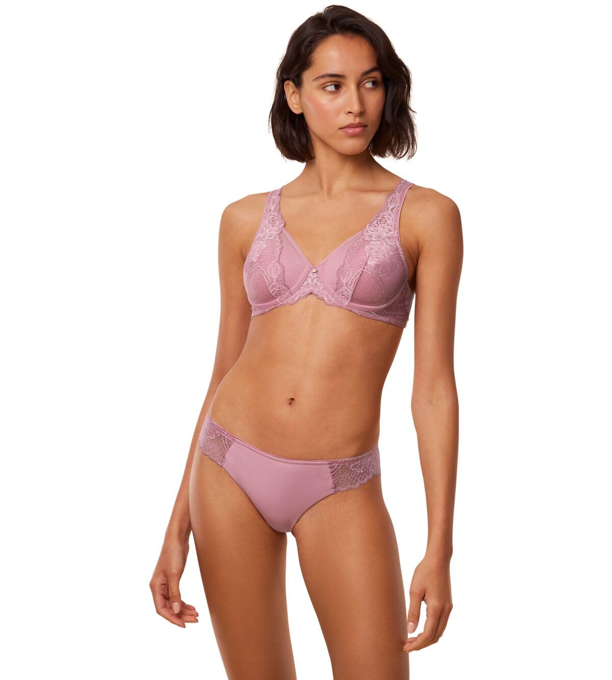 Triumph Wild Peony Florale Wp, Bra Women's, Rosebloom, 36C