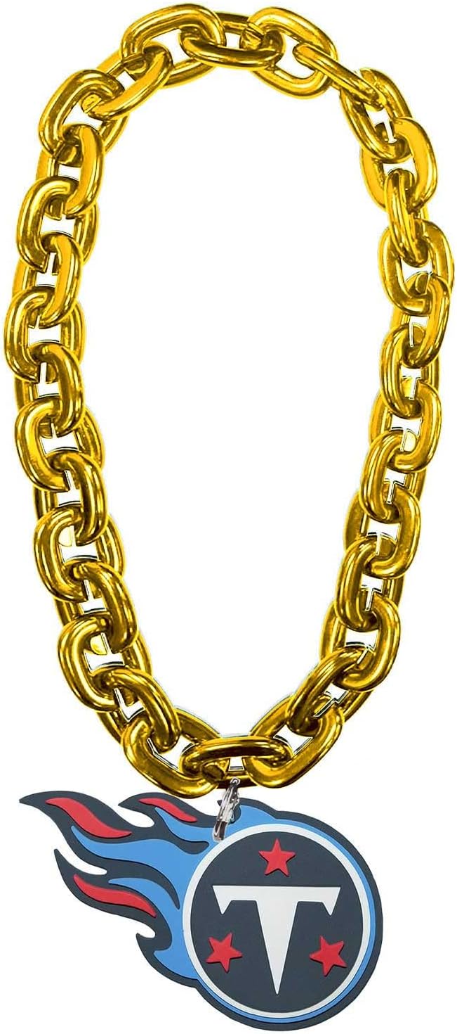 Aminco Tennessee Titans NFL Fan Chain, Gold