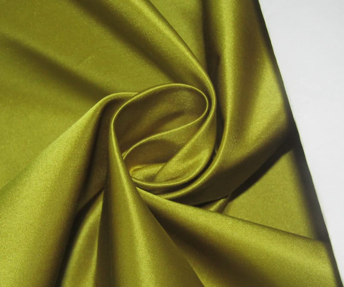 Soie hollandaise satin lourd créez vos robes de soirée uniques en vert pistache 137cm