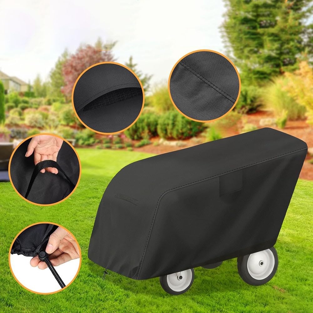 Kinderwagen-Abdeckung, Outdoor-Wagen, strapazierfähig, wasserdicht, Sitzabdeckung, Regen, Schnee, UV-Windschutz für Kinderwagen (600D)