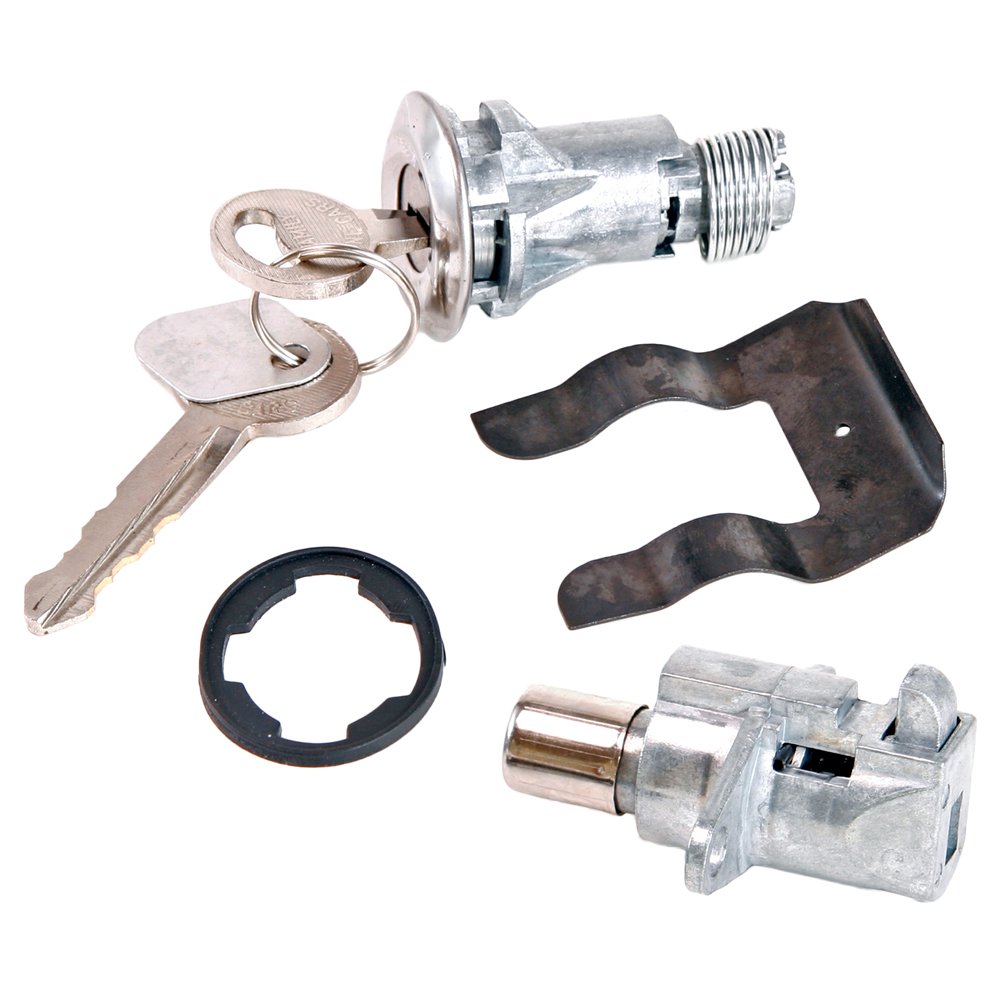 Scott Drake C6DZ-6506072-K Glovebox & Trunk Lock Set