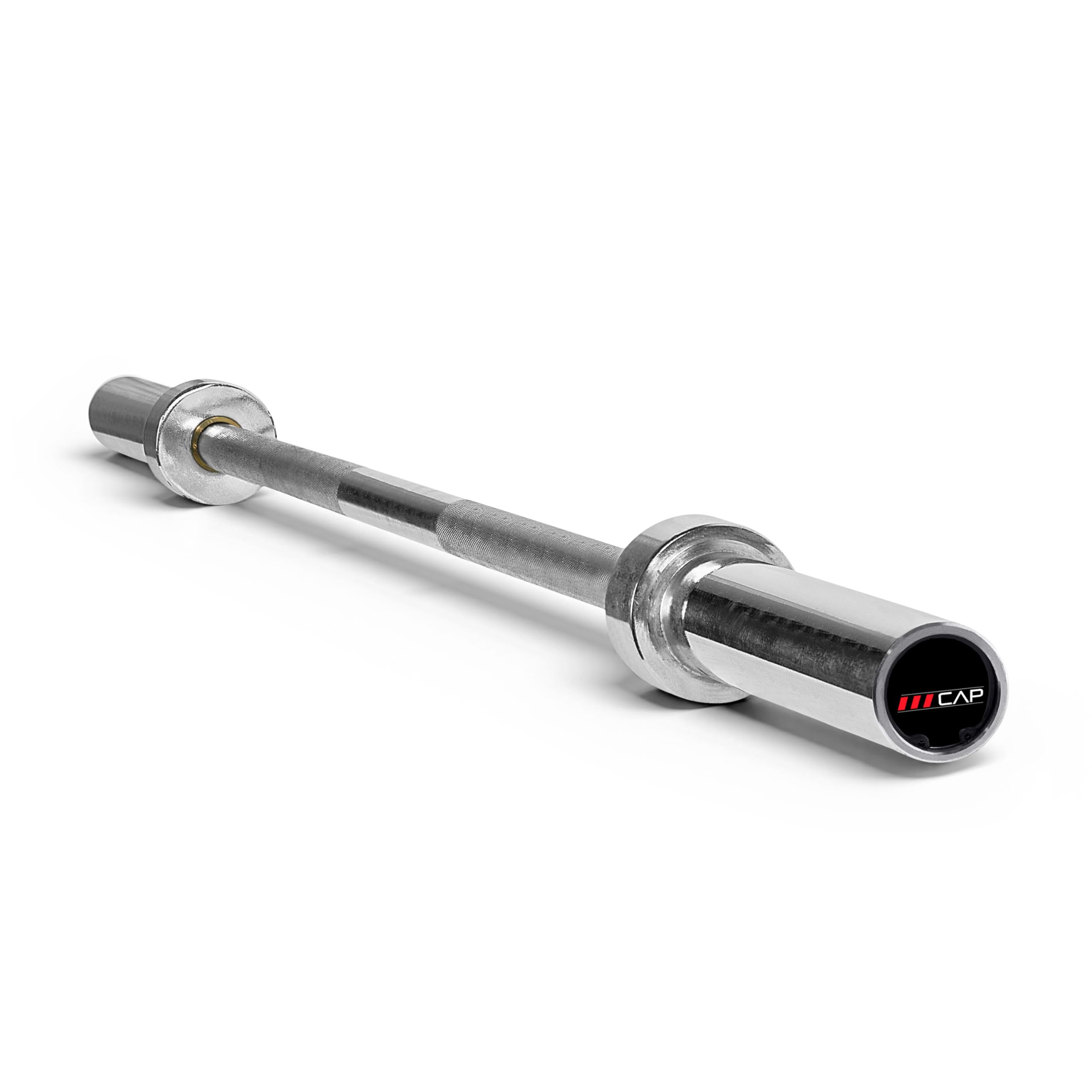 CAP Olympic Barbell - 5FT, 6FT, &amp; 7FT Strength Training Weight Bars, Multiple Options