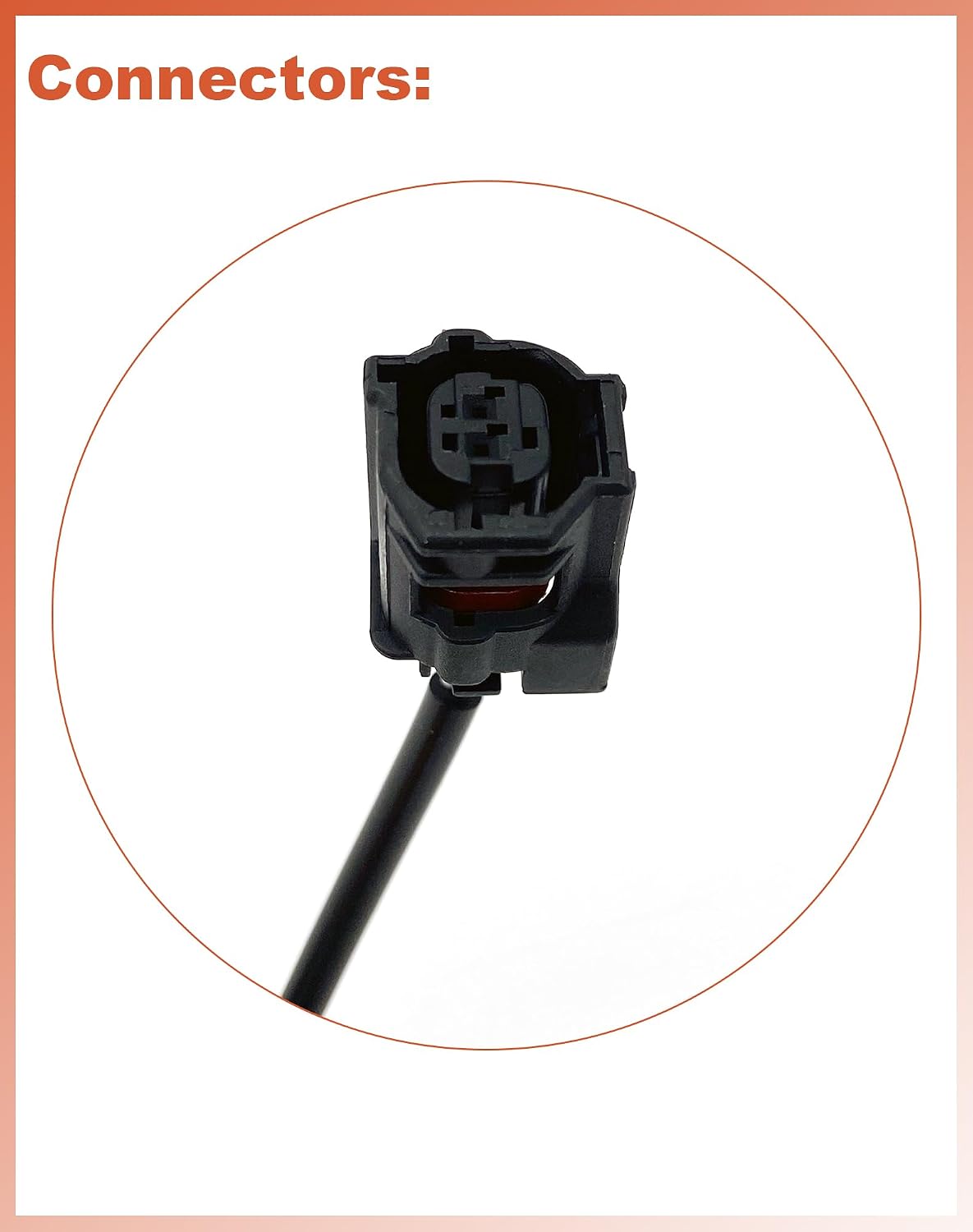 89542-42070 ABS Wheel Speed Sensor Front Right Passenger Side Compatible with Select Toyota Models, 2019-2023 RAV4, 2021-2022 Venza