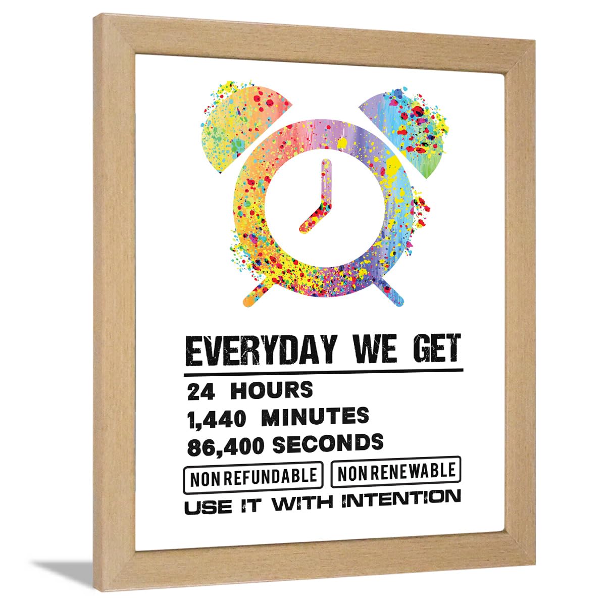 Motivational Floral Quotes Frames - Office & Home Decor -17 Motivational Floral Quotes Frames - Office & Home Decor -17