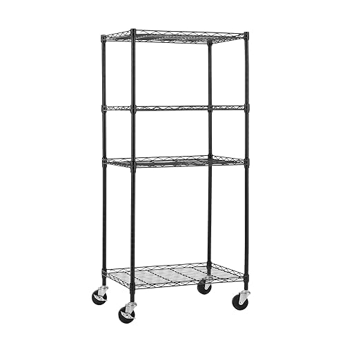 Miniatura 7 de Ruedas de estante de alambre de 3 pulgadas, ruedas, ruedas para estanterías de alambre con vástago roscado de 14" 516" 38" m8 m10 incluido en un