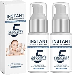 Crème Anti-Rides 5 Secondes, Crème Anti-Rides Instantanée, Creme Liftante Anti Ridés Instantané, Combleur De Ridés Immediat, Wrinkle Power Filling Effet Immédiat, Créme Hydratante Visage (2)