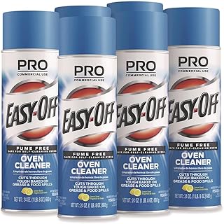 Fume Free Max Oven Cleaner, Foam, Lemon, 24 Oz Aerosol Spray, 6/carton