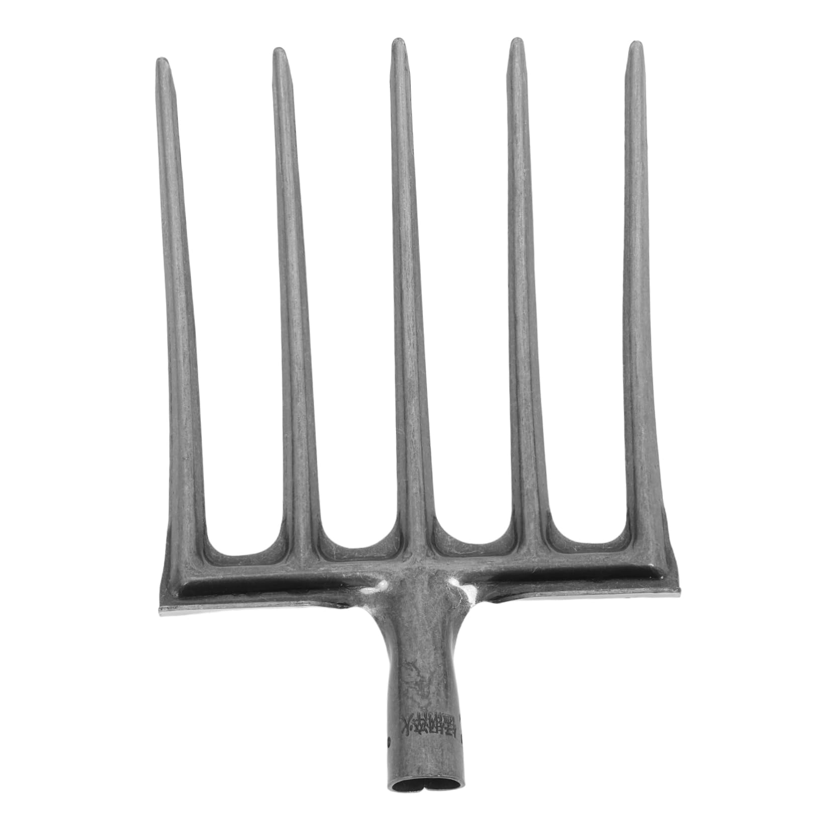 Toyvian Forca da Giardino in Acciaio 5 e 6 Denti per Scavo e Rottura Terreno, Strumento Stabile per Coltivazione e Attività Agricole in Aiuole e Orto