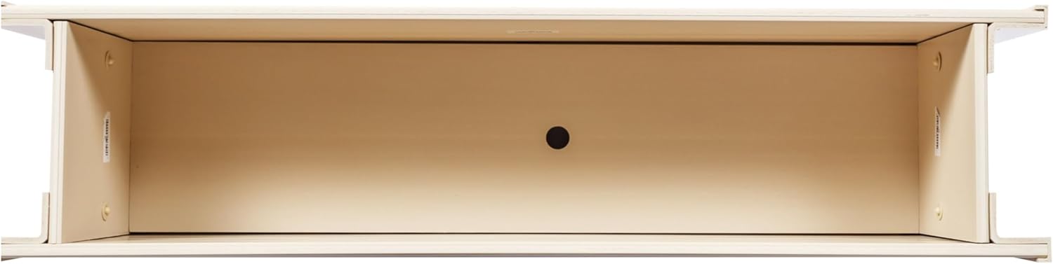 ECOFLEX 48" Window Box Planter, Moisture Resistant Outdoor Flower Box for Windows, Railings, or Fences, Weather Resistant Composite, No Tools Needed