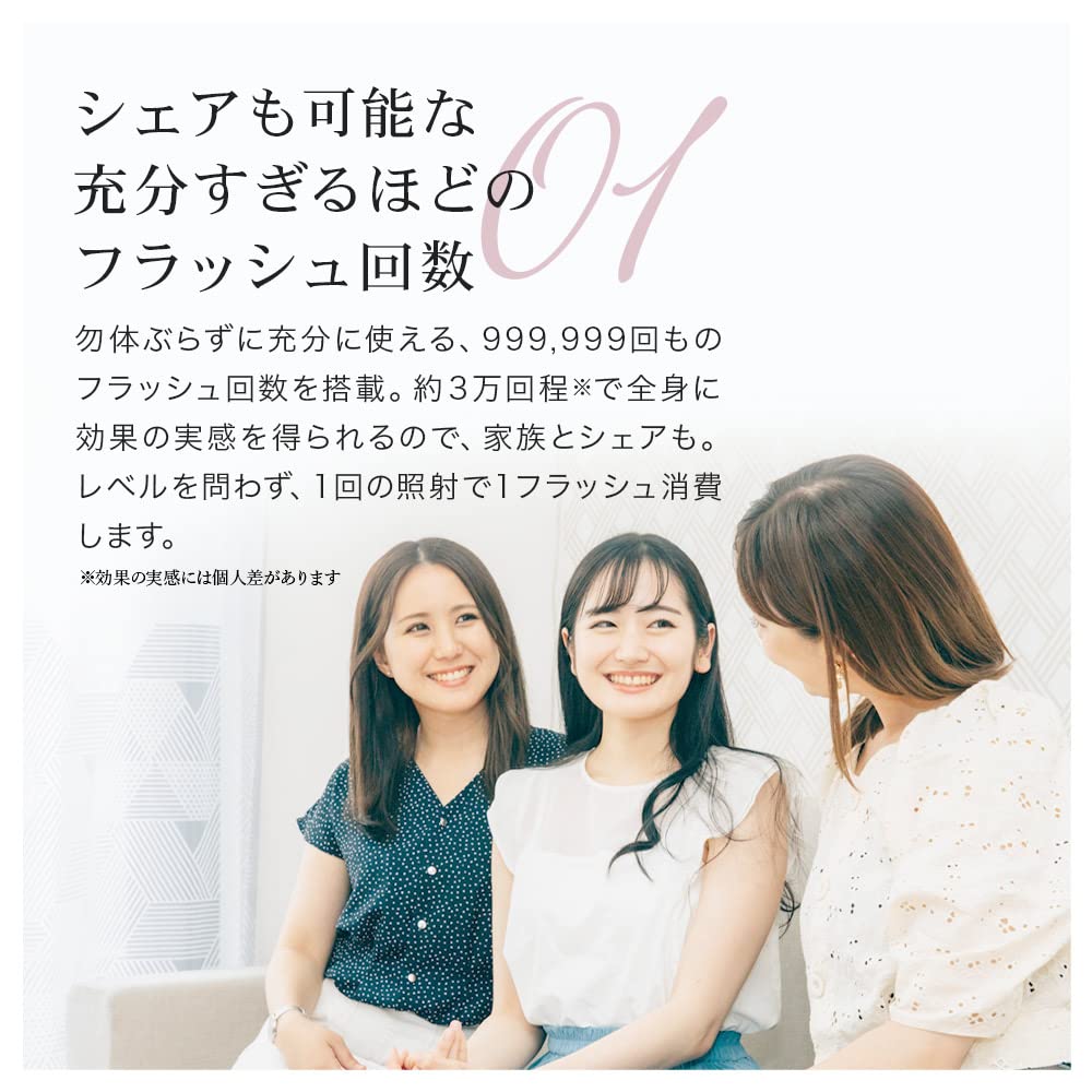 Amazon | RIORES（リオレス） 脱毛器 ラヴィリス ペール 光脱毛 光美容