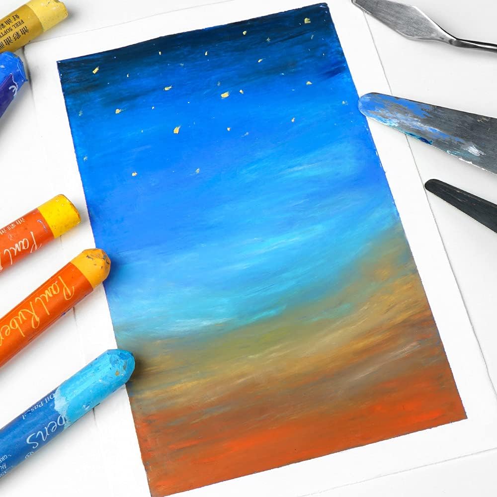 Paul Rubens Art Supplies Oil Pastels, 26 Pastels Colors Artist Soft Oil Pastels Vibrant and Creamy, for Artists Beginners Students Painting Drawing : Arts, Crafts & Sewing