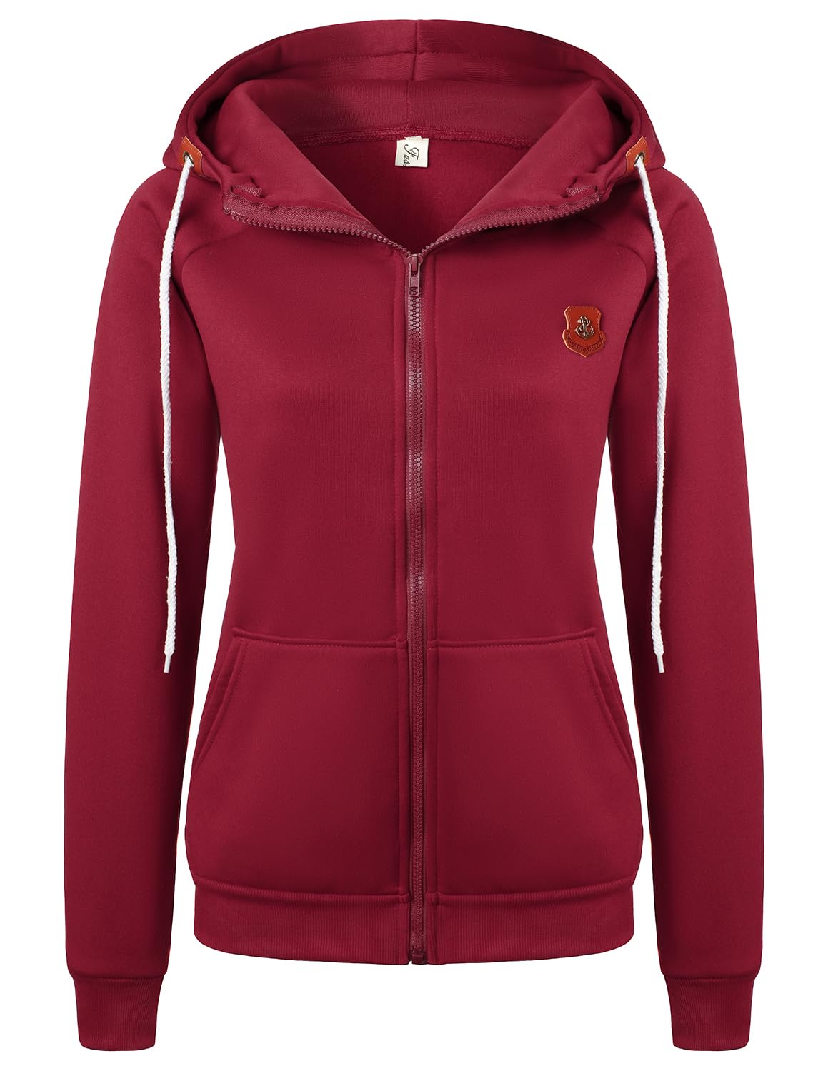 Sweats à Capuche Sweatshirt Chaud pour Femme Veste a Capuche/Zippée Femms avec Poches pour Sport Fitness Outdoor Basic Casual Style