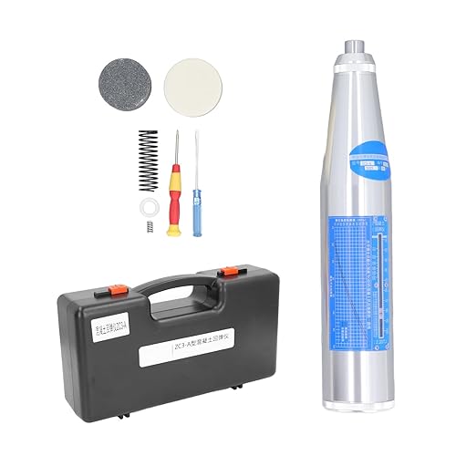 Martillo de rebote de hormigón, probador mecánico de resistencia a la presión de acero inoxidable Resiliómetro de herramienta, Resiliómetro de