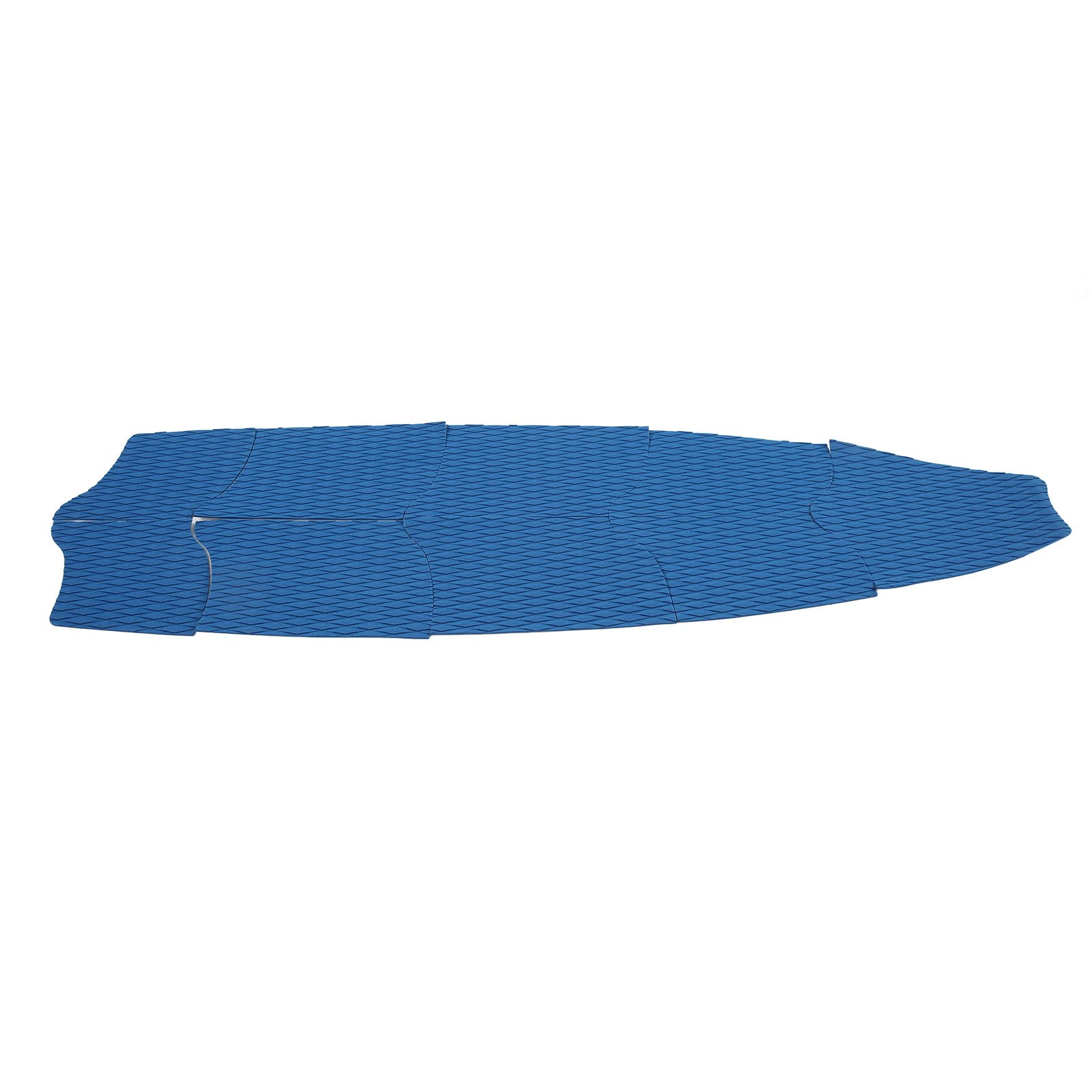 Surfbrett-Traktionspad-Set, 9 Stück, mit Anti-Rutsch-Design für Surfbretter, Kitesurfen und Paddle-Boards, Blaues Eva-Material, 188 X 59,9 cm