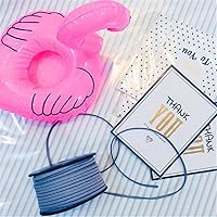 Vista 6 de Soporte inflable para bebidas, paquete de 3 flotadores de piscina, portavasos para fiesta de verano en la piscina, variedad de formas para elegir