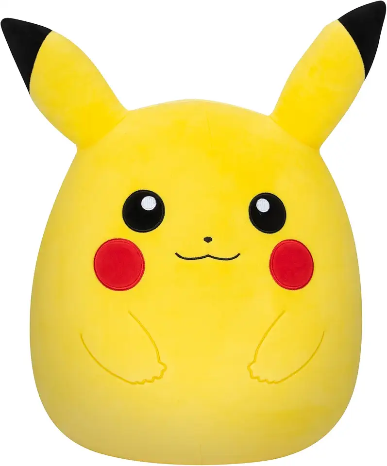 Squishmallows Pokémon Pikachu de pelúcia de 35,5 cm, amarelo