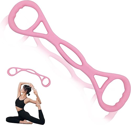 5 Ring Adjustable Loop Resistance Bands for Working Out Walk at Home，Workout Bands Exercise Stretch Band for Women&Men Fitness, Yoga, Durable