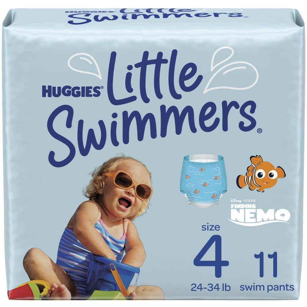 Huggies Little Swimmers Disposable Swimpants, Medium, Pack/11 Disney Character may be different
