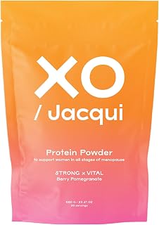 Organic & Vegan Protein Powder for Women Pomegranate Berry – Delicious Protein Powder Made from 6 Science-Backed & Nutritious Ingredients – Organic Protein Powder to Support Women in All Life Stages