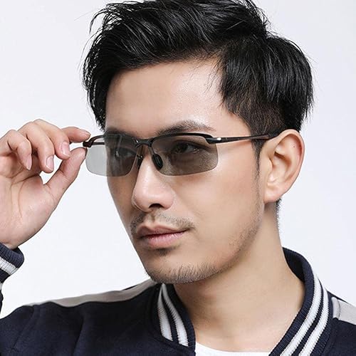 Miniatura 9 de Gafas de sol fotocrómicas polarizadas para hombre, para conducir, pesca, deportes, día y noche, protección UV400