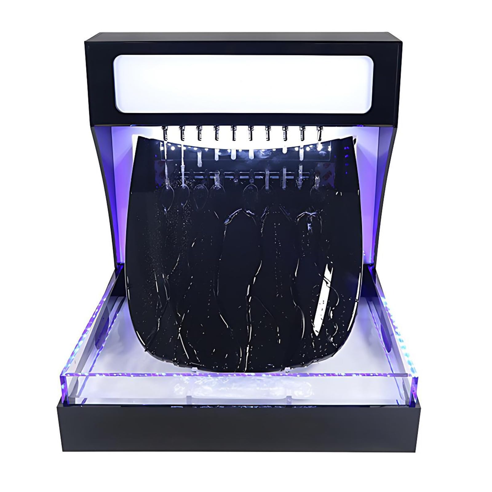 Kit di Test idrofobico per pellicole protettive PPF e Rivestimenti ceramici, Strumento dimostrativo visivo per la Formazione di Gocce d'Acqua con Luce LED, Flusso Regolabile Purple