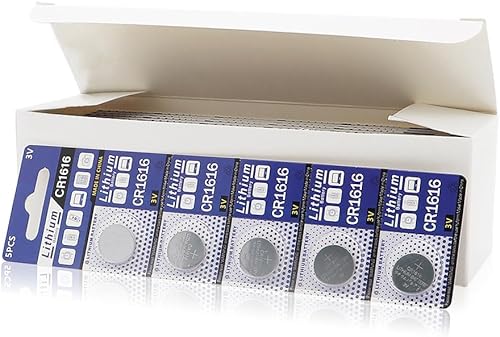 Miniatura 4 de Cotchear 5 unidspack 3 V CR1616 batería de moneda DL1616 BR1616 L28 KCR1616 LM1616 ECR1616 5021LC L11 280-209 reloj de las células de la moneda