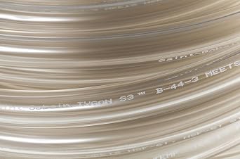 Tubing, 1/16 I.D., 50 ft., Clear, Flexible