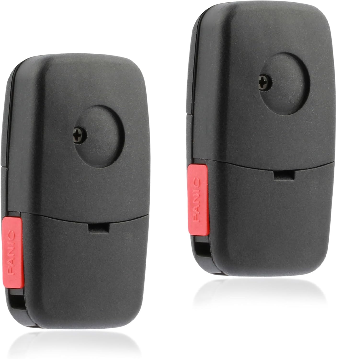 Car Flip Key Fob Keyless Entry Remote fits 2002 2003 2004 Audi A4 A6 A8 Allroad Cabriolet RS6 S4 S6 S8 TT Quattro (MYT8Z0837231), Set of 2