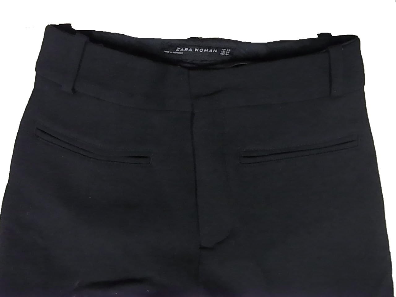 Amazon Zara ザラ ストレッチ スキニーパンツ 黒 ブラック 24 ロングパンツ 通販