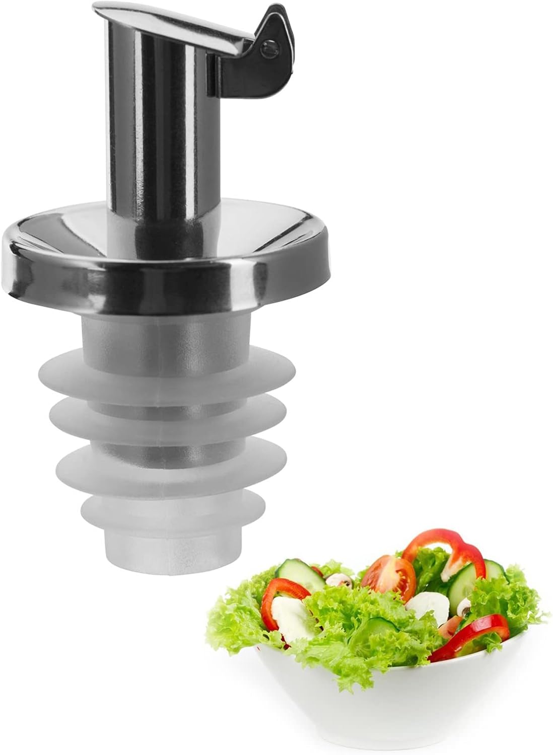 Westmark Pourer Oil-Special Of Stainless Steel/Silicone, A, Silver