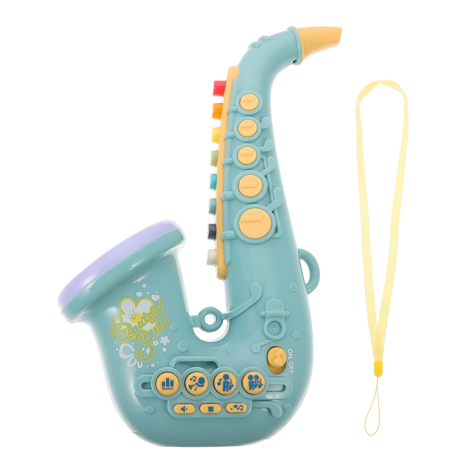 Kisangel Portable Boys and Girls Saxophone Toys Musical Instrument Toys for Boys and Girls Educational
