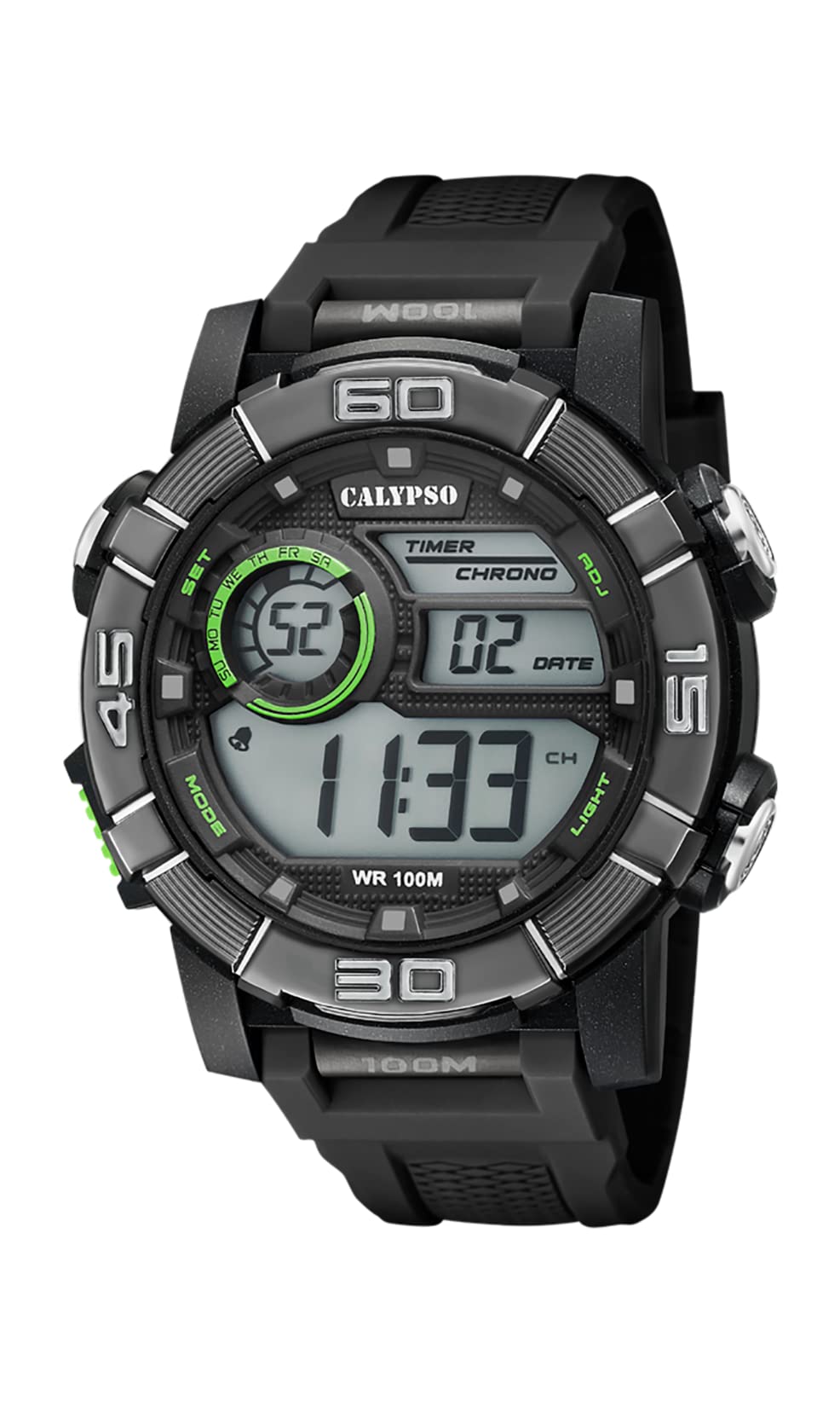 CALYPSO K5818/4 X-trem Digital Watch on a wrist