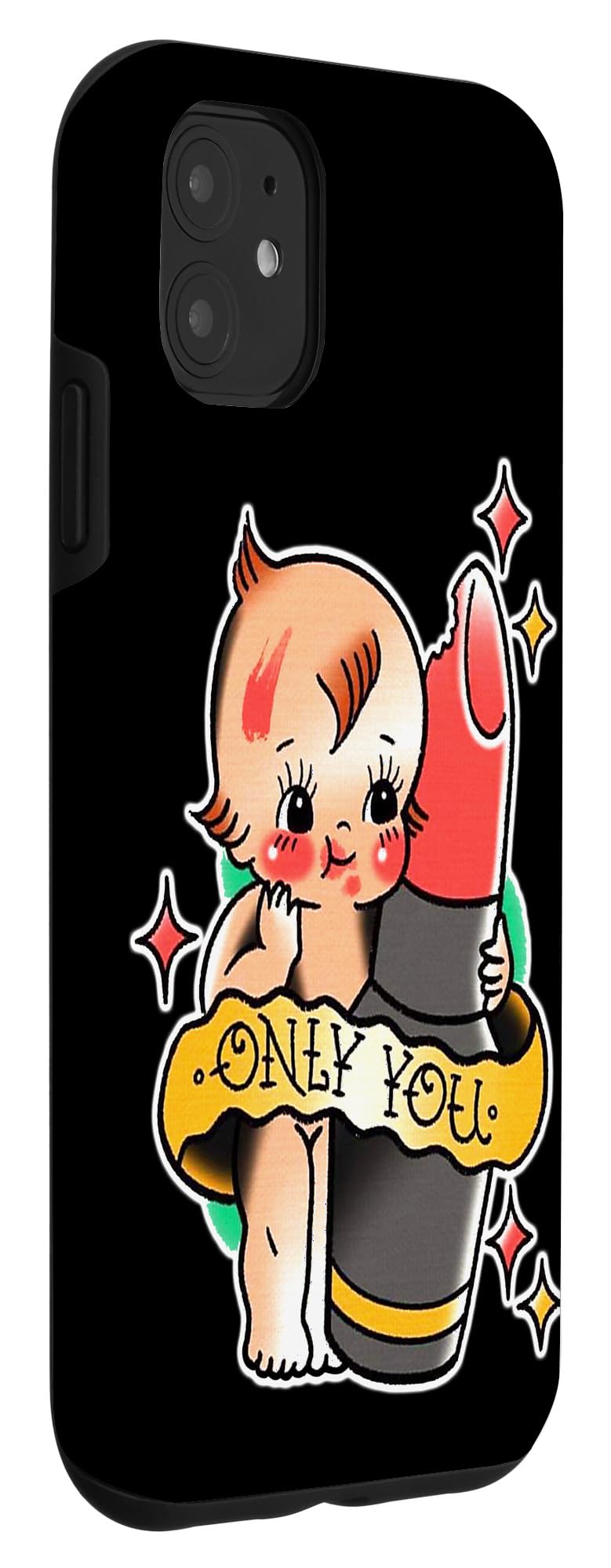 Kewpie Baby Lipstick x Only You x Cute Kewpie Doll Case for iPhone 11 - Image 3