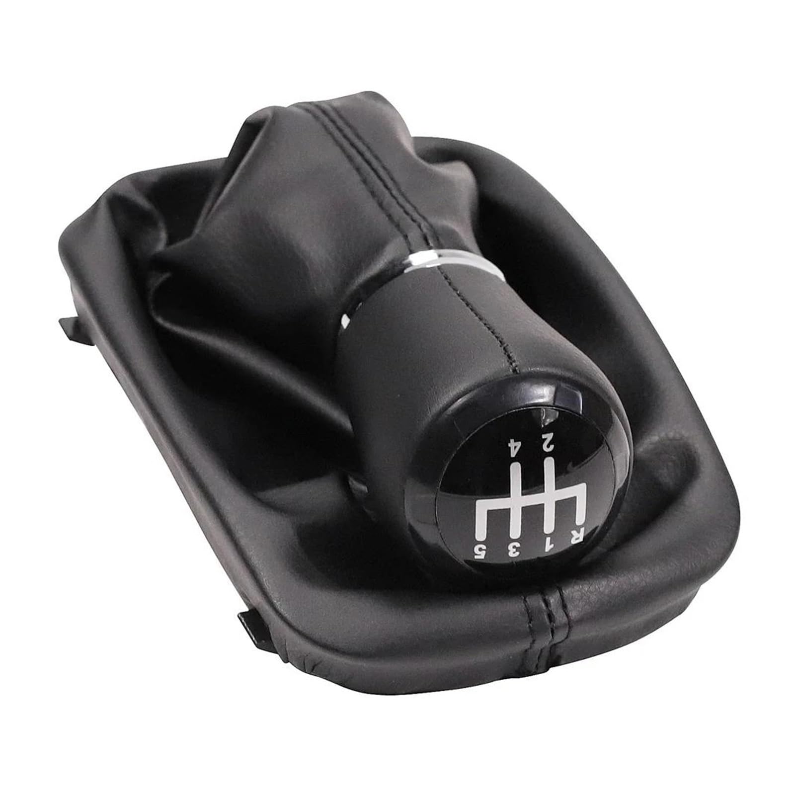 Uifcog Black Gear Shifter Knob For Audi A3 8L 1996-2003 5 Speed Manual Gear Shift Knob Lever Interior Decorate