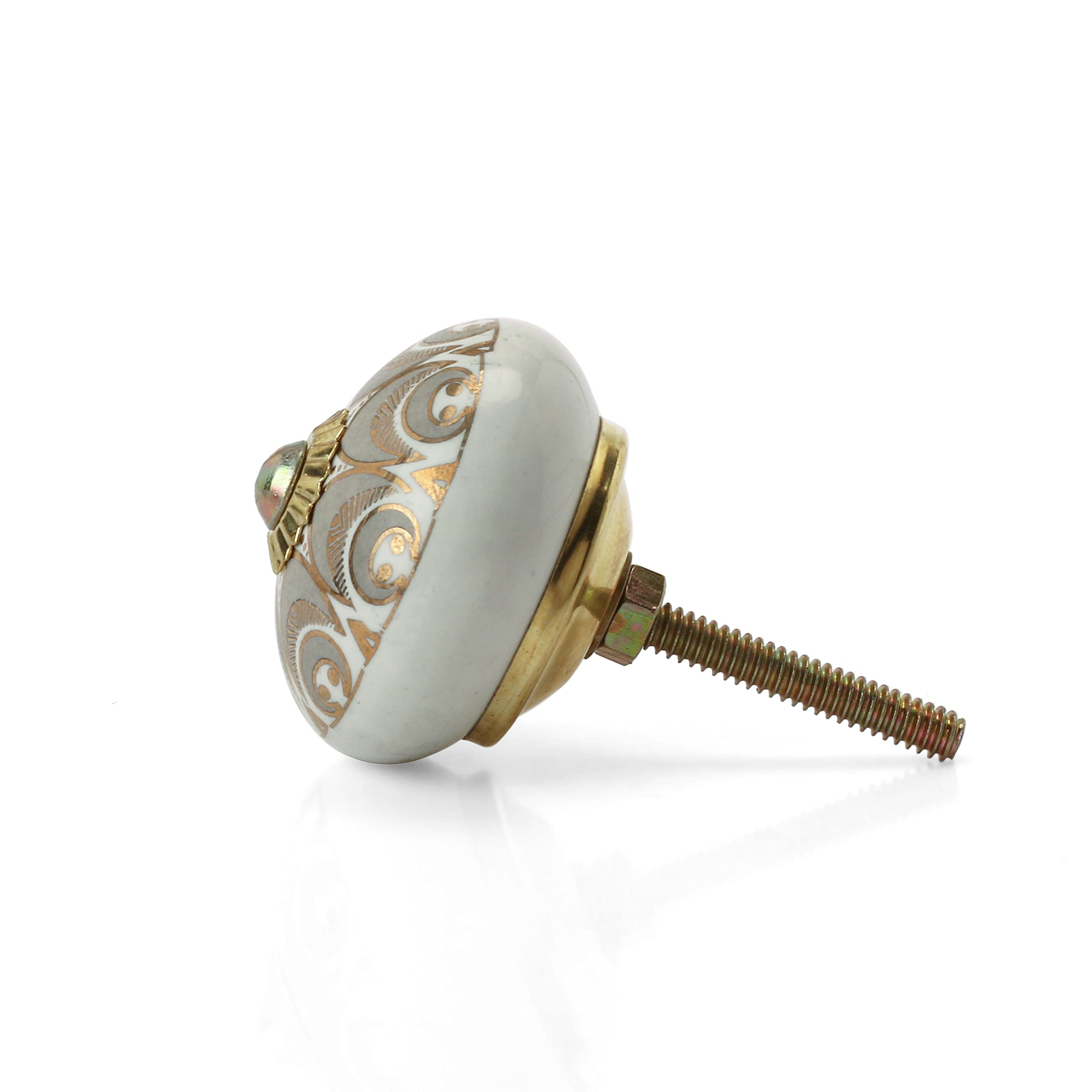 Rasiya Art Ceramic Cabinet Knob for Cupboards Drawer, Cabinet, Doors and Furniture - Image 3