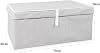 Market Gate Multi-Purpose Organizer Crate Type Box Hurch Organizer with Lid (70 x 40 x 30, Grey)