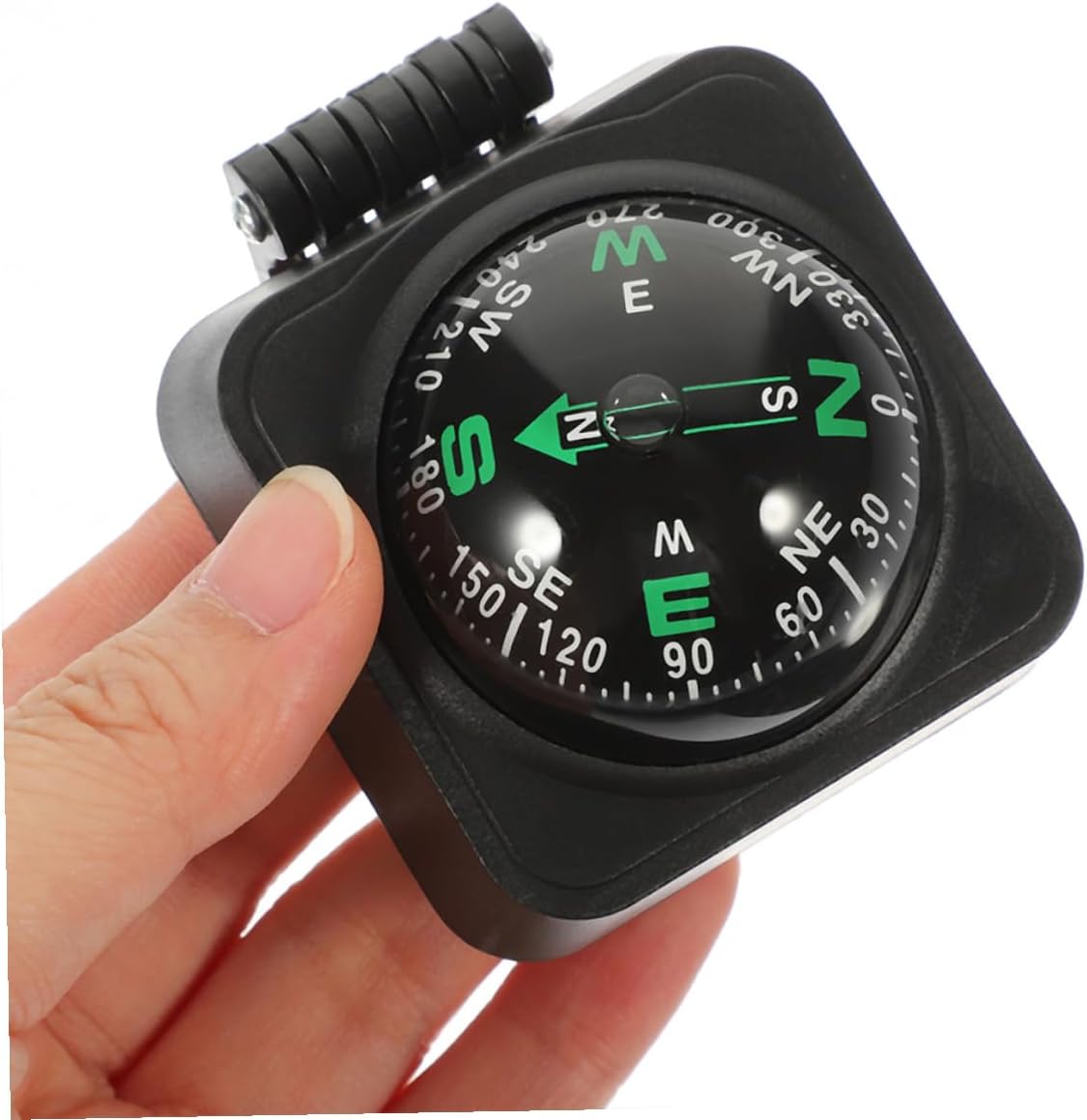 3pcs Adjustable Car Dashboard Compass Ball for Vehicles, Accurate On-Board Automotive Compass for Cars, Boats, and Motorcycles, Navigation Direction Finder Accessory