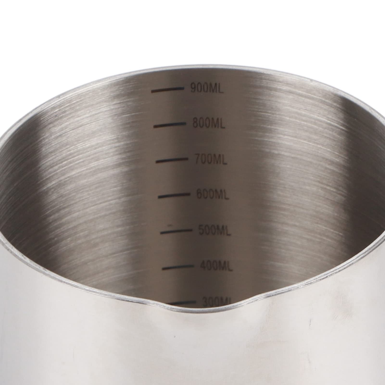 STAINLESS STEEL BUTTER WARMER POT QUICK HEATING FOR HOME KITCHEN (900ML)